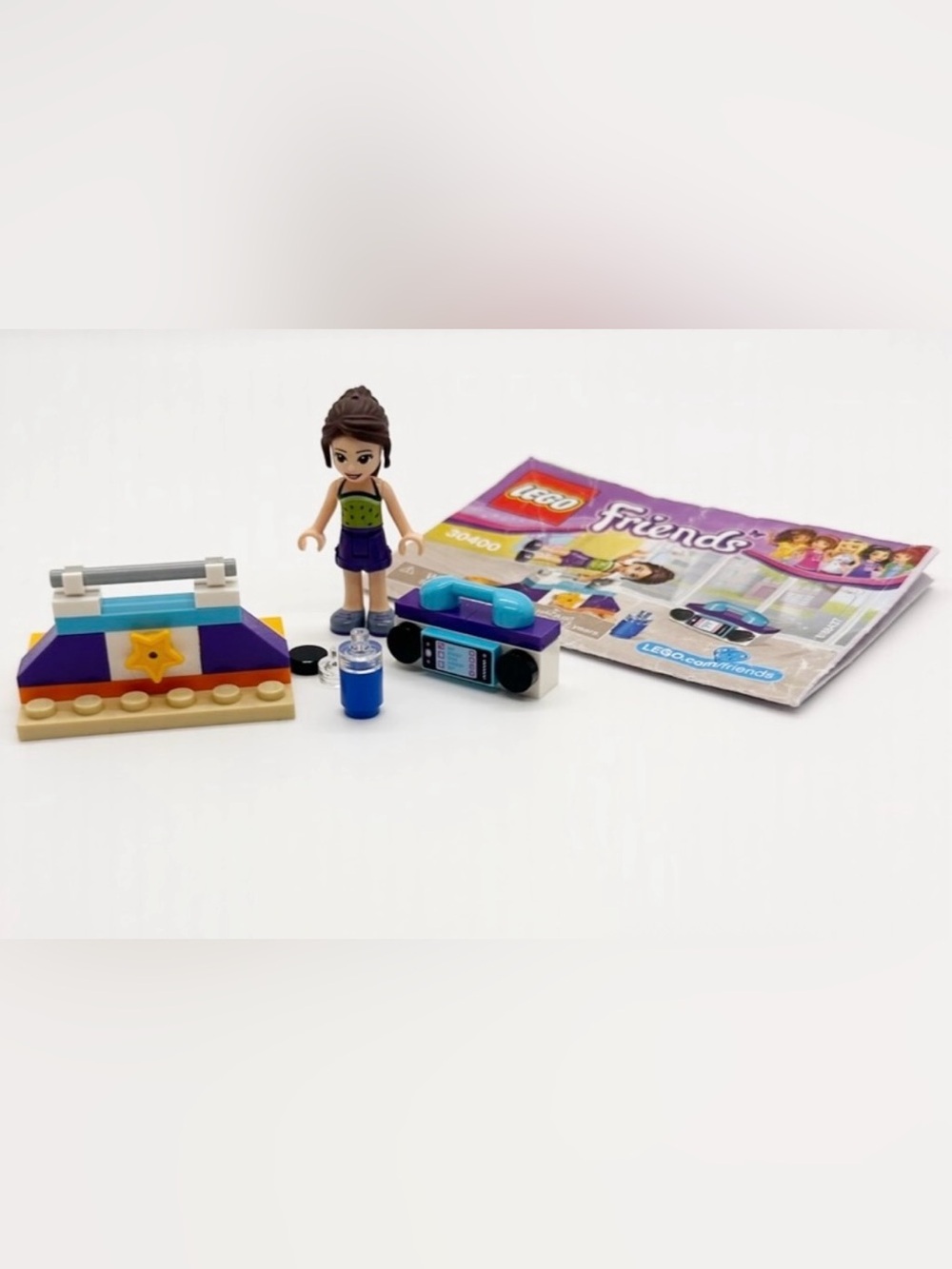 Lego Friends Gymnastics bar polybag 30400 complete set